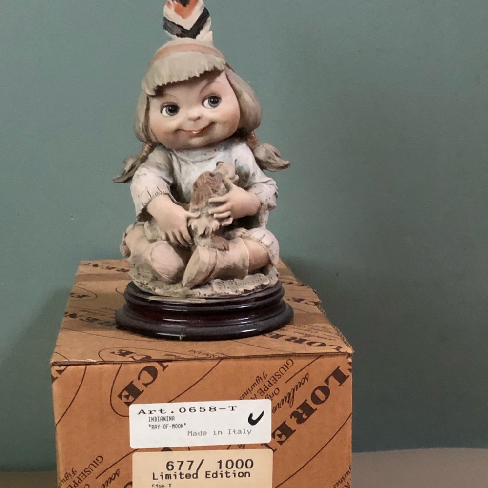 Armani figurine Ray of Moon nib 7” 677/1000 - Picture 2 of 2